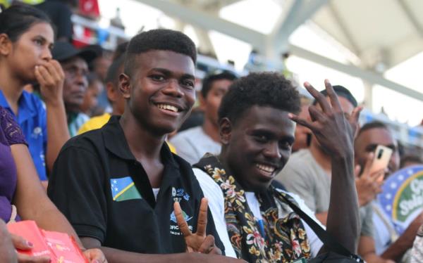 Solomon Islanders started arriving at the Natio<em></em>nal Stadium in the Solomon Islands capital Ho<em></em>niara well ahead of the opening ceremony of the Pacific Games.