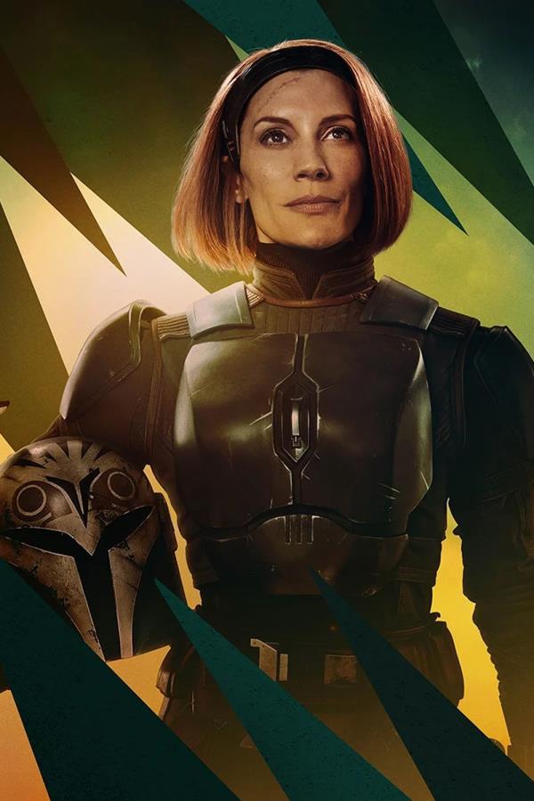 Katee Sackoff as Bo-Katan in The Mandalorian