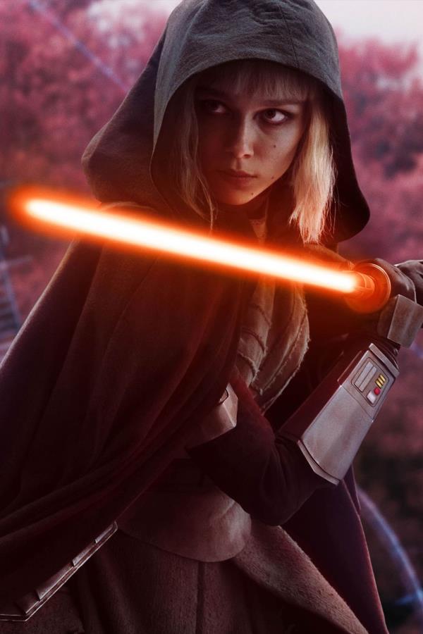 Ivanna Sakhno as Shin Hati in Ahsoka Textless Poster